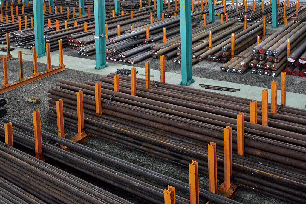 資材管理-機械零件加工廠（震勵機械股份有限公司）鋼管工廠